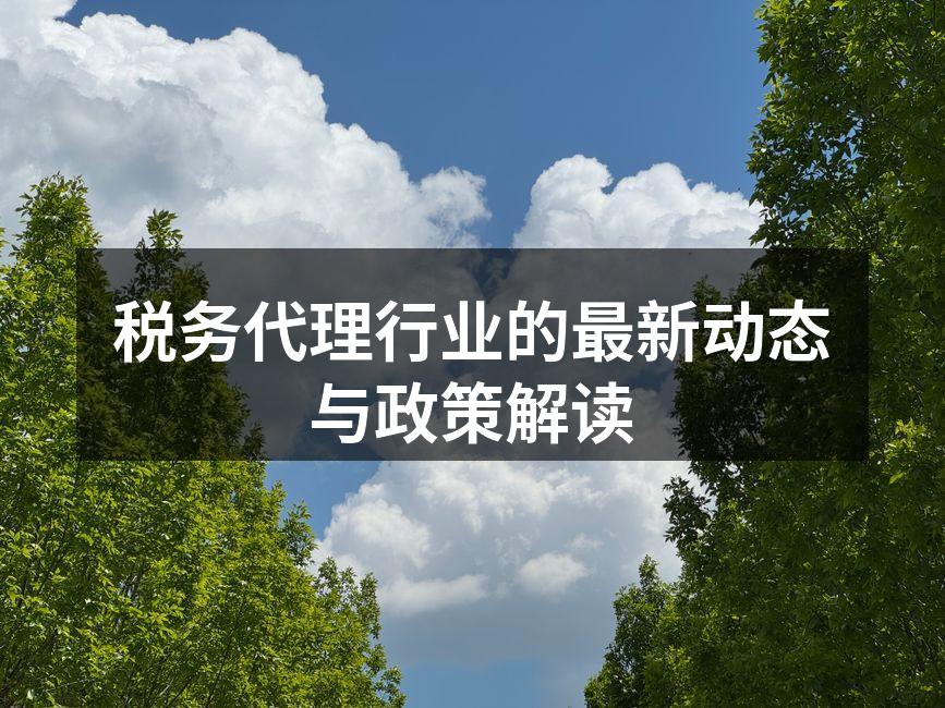 最新税务政策解读
